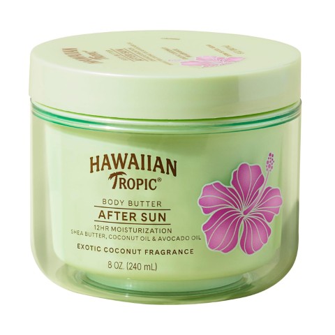 After Sun Body Butter with Coconut Oil, 8 oz, After Sun Lotion, After Sun Moisturizer, Coconut Body Butter, After Sun Care, After Sun Skin Care, 8 oz - Hawaiian Tropic