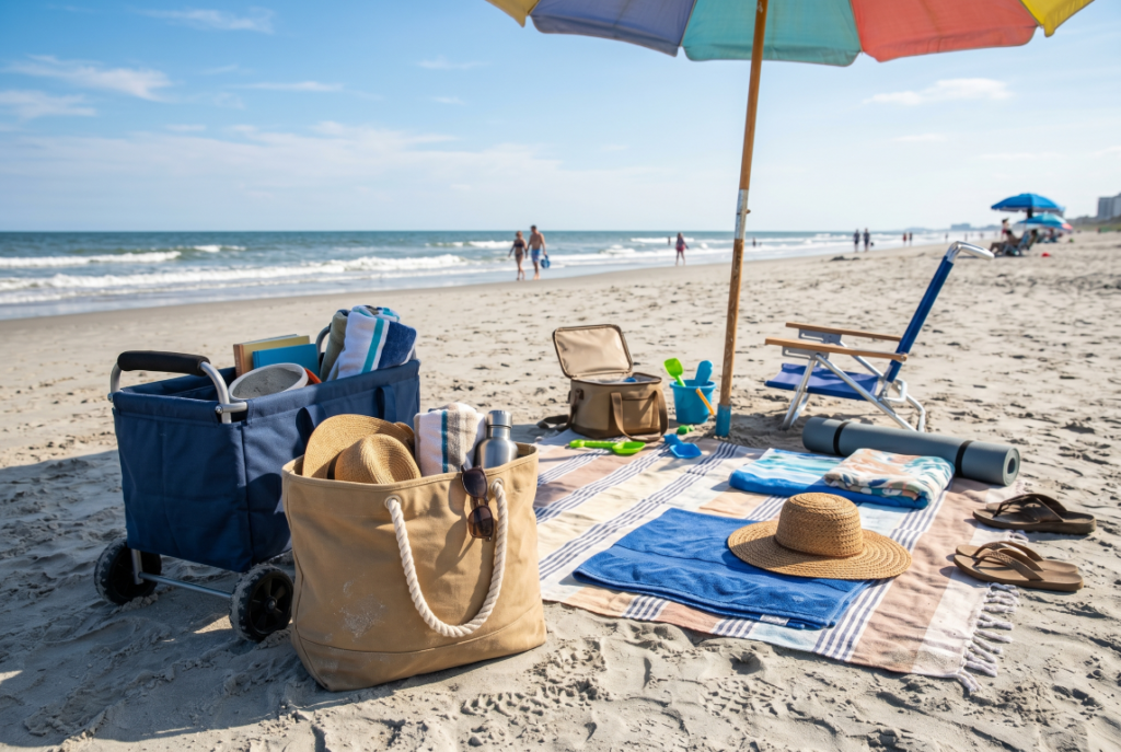 Beach Gear For Families - Comfortable Beach Bags And Carrying Solutions