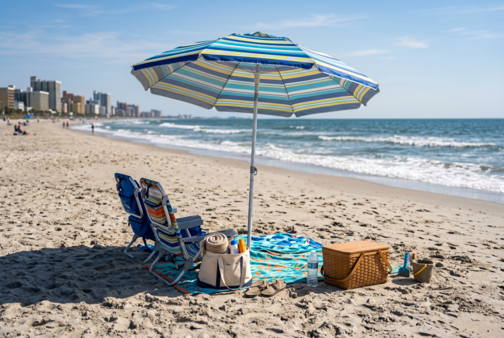 Best Beach Gear For Families - Sun Umbrella