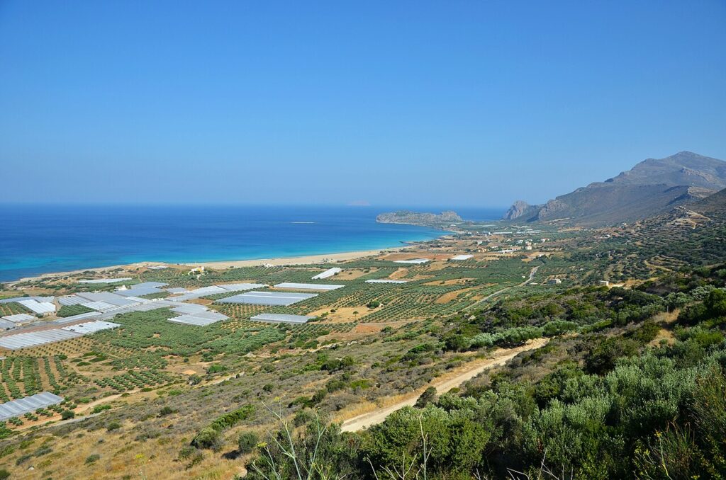 Falassarna Beach, Crete, Greece
