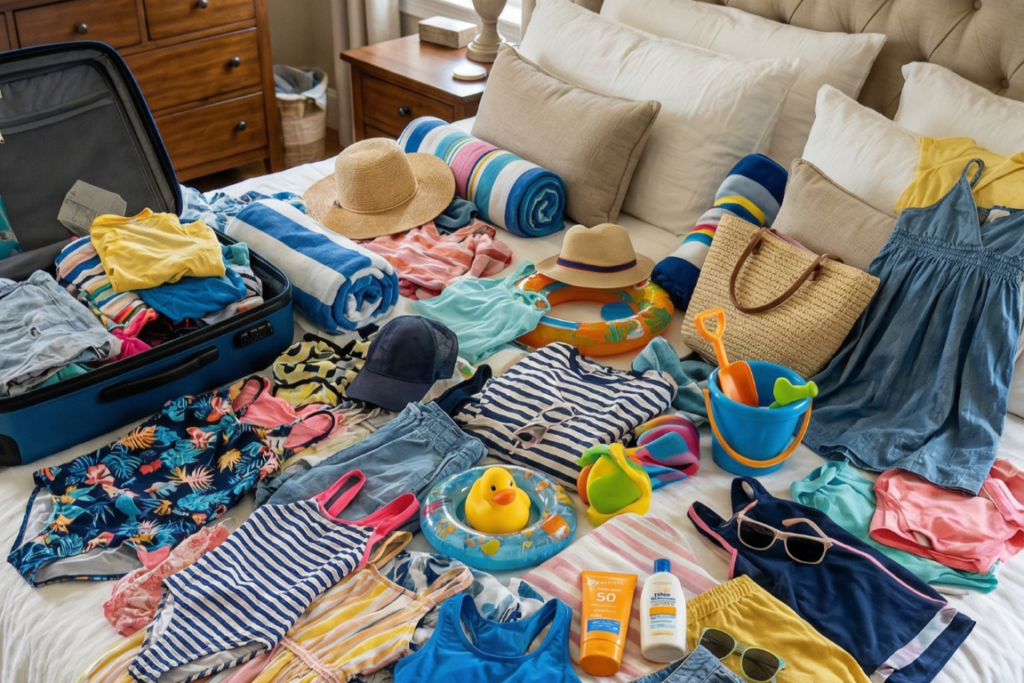 How_To_Pack_Efficiently_For_A_Family_Summer_Beach_Vacation_ 