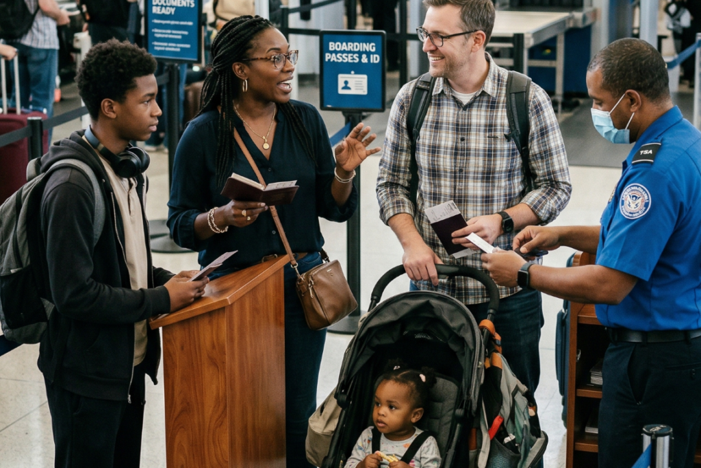 Getting Through Airport Security With Kids and Toddlers