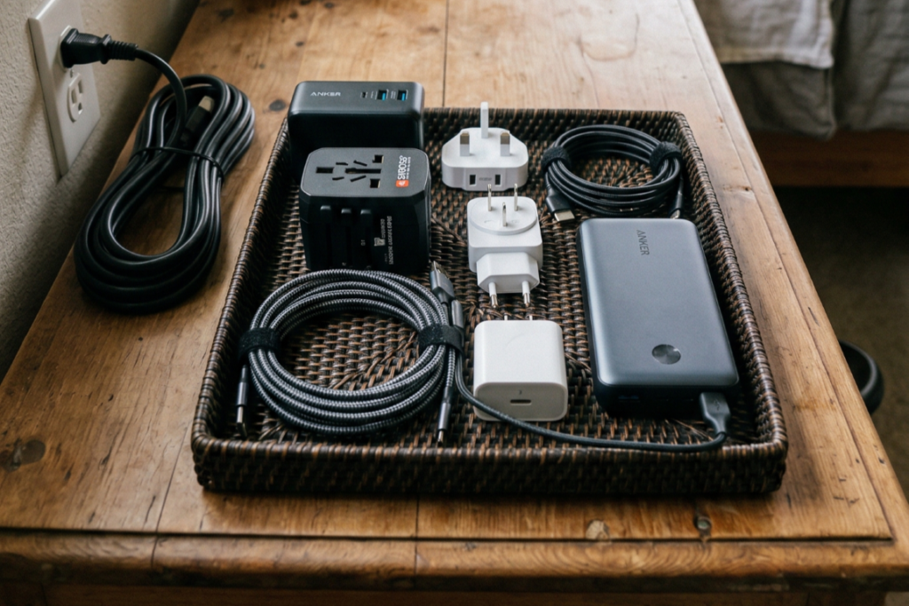 Power, Chargers, And Travel Adapters For International Trips
