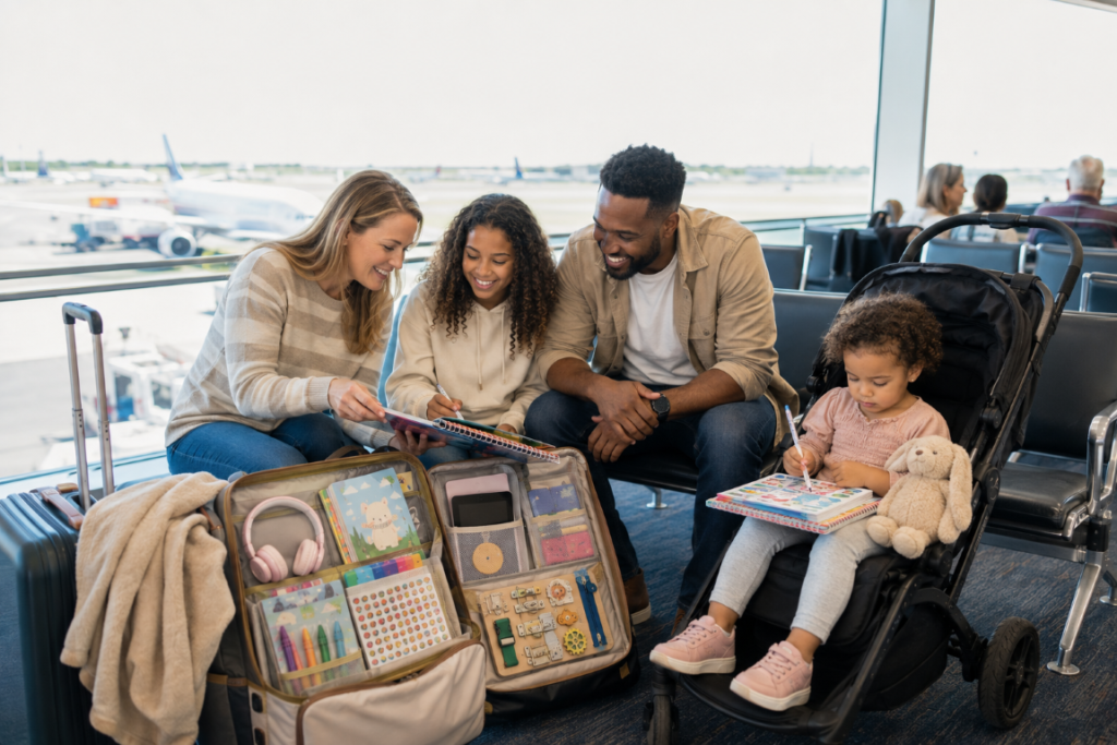 Screen-free Entertainment for Toddlers Traveling International