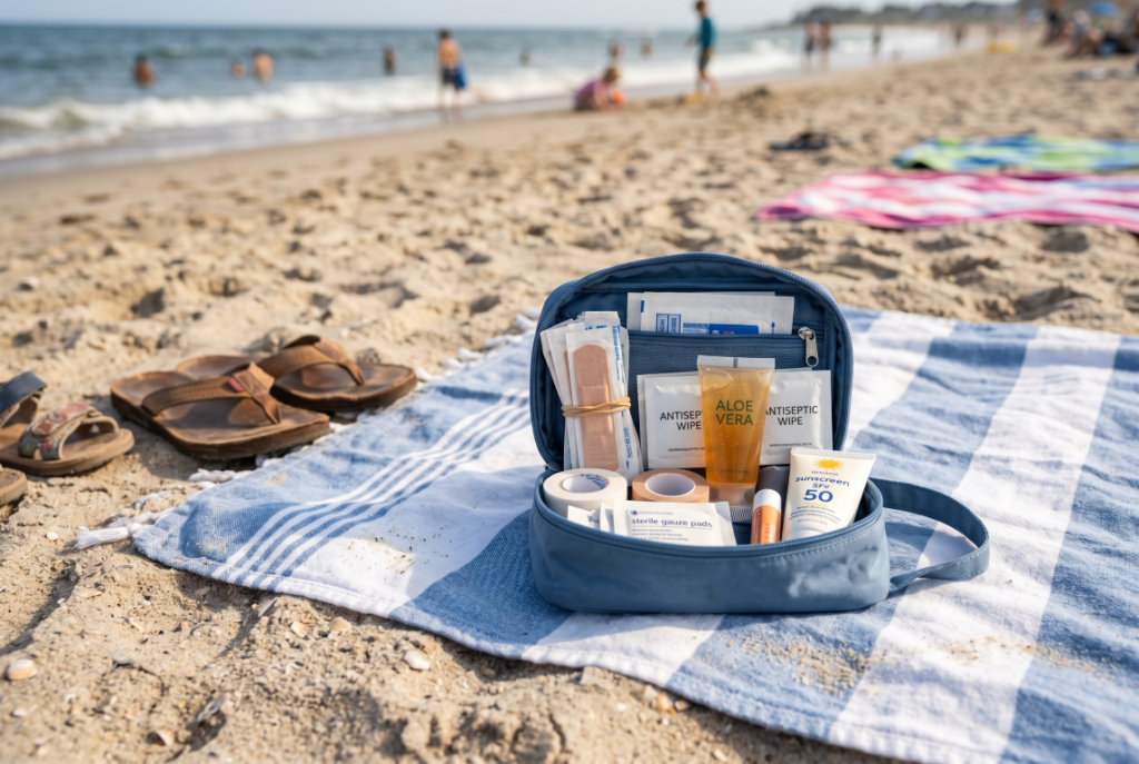 Beach_Bag_Essentials_For_Moms_And_Dads_A_Small_First_Aid_And_Care_Kit