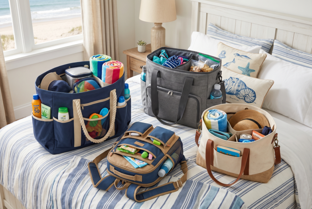 Beach_Bag_Essentials_For_Moms_And_Dads_Choose_Your_Bag