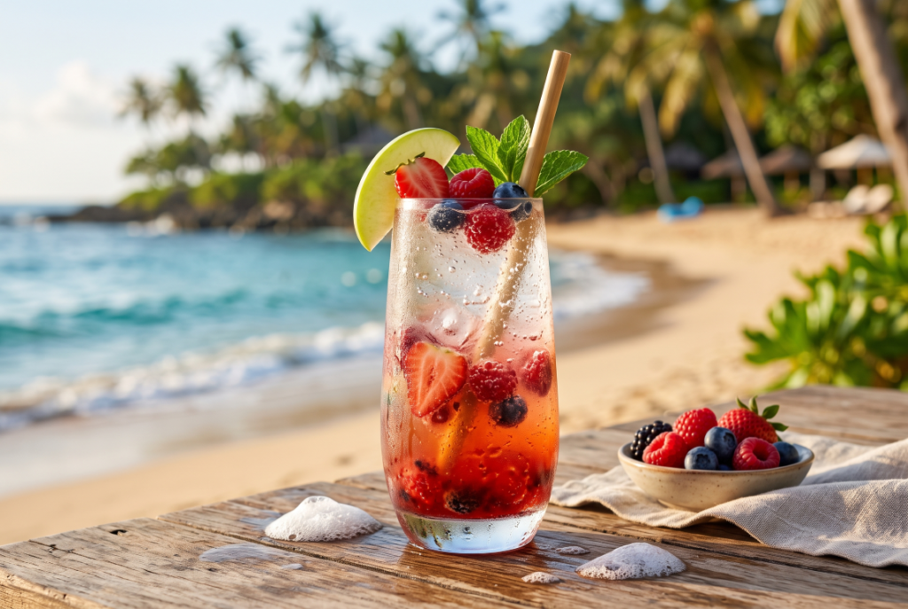 Apple Berry Spritz Recipe