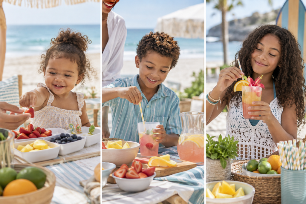 Biracial_Kids_Creating_Their_Own_Drinks
