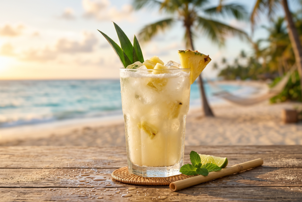 Coconut Pineapple Cooler Recipe