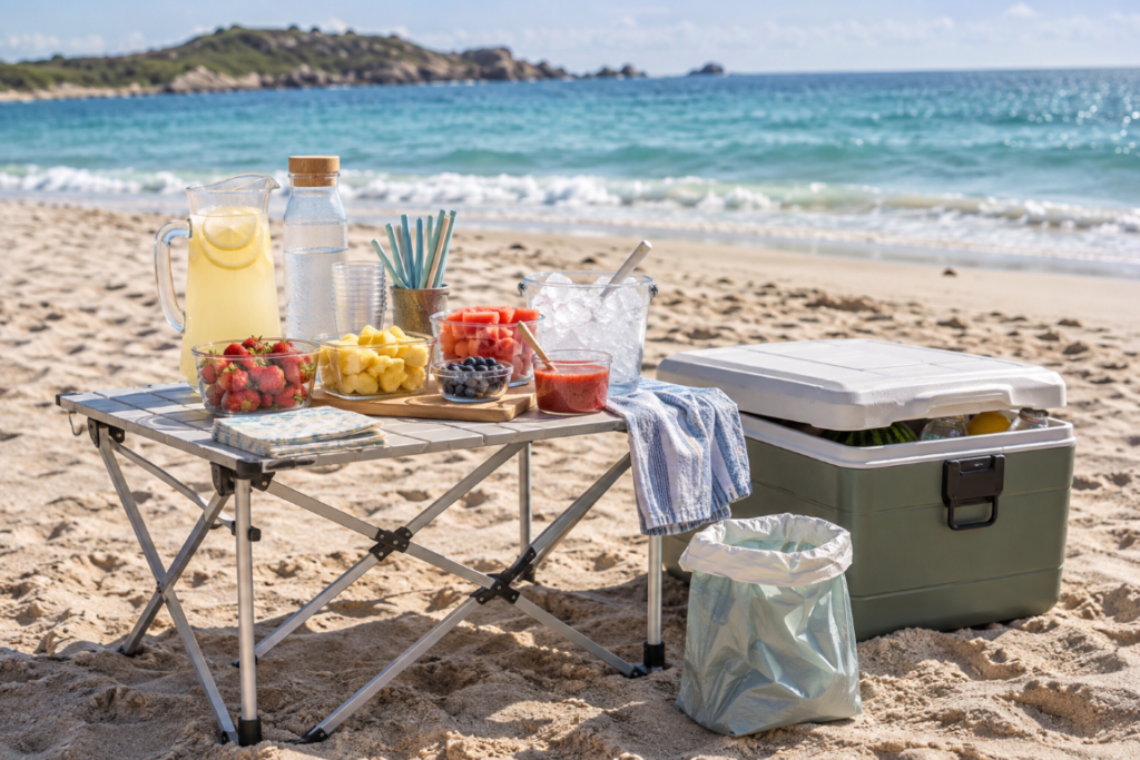 DIY_Drink_Bar_For_Kids_On_The_Beach