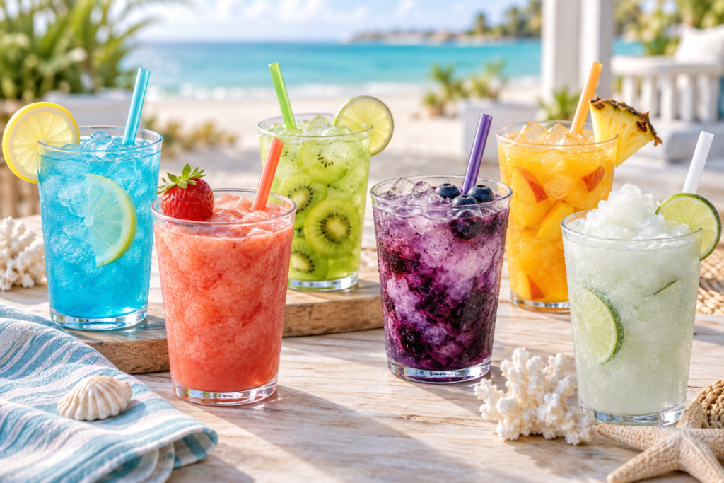 How to Make Ocean-Themed Drinks Feel Special