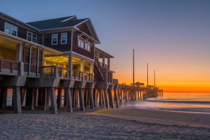 Pier in Nags Head, North Carolina, USA