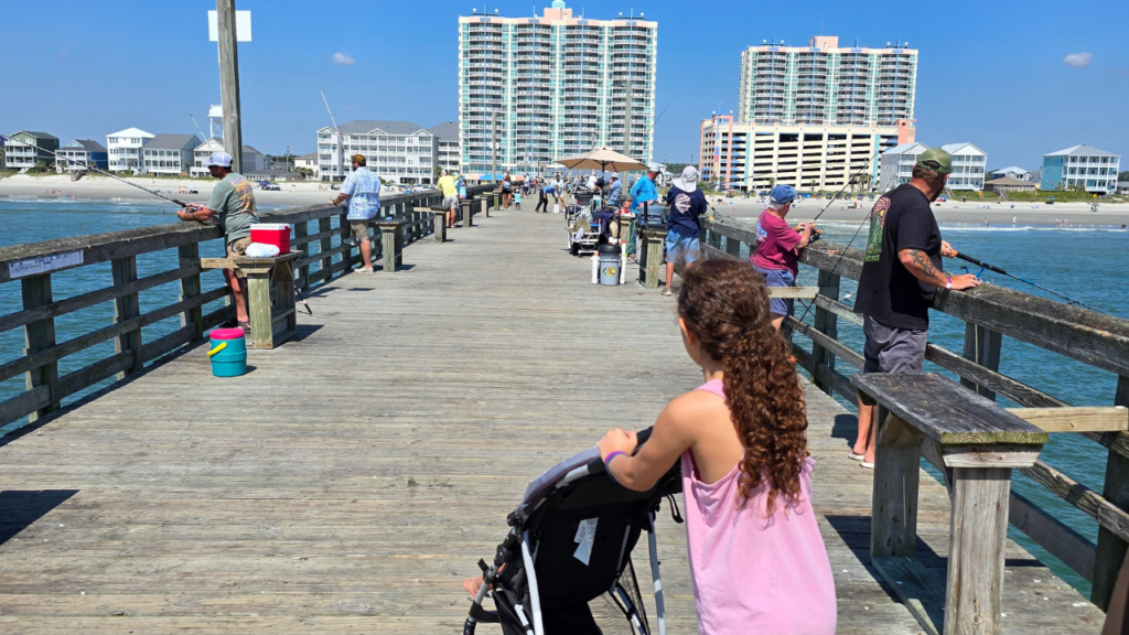 Scavenger hunts around the area, beach, piers, etc