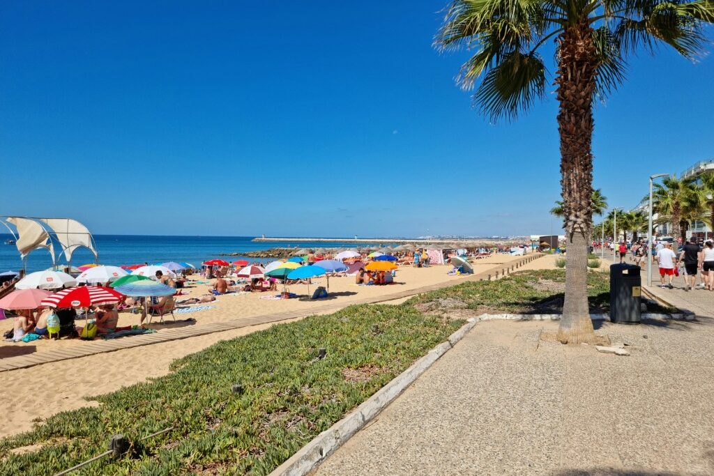 Quarteira Beach Portugal