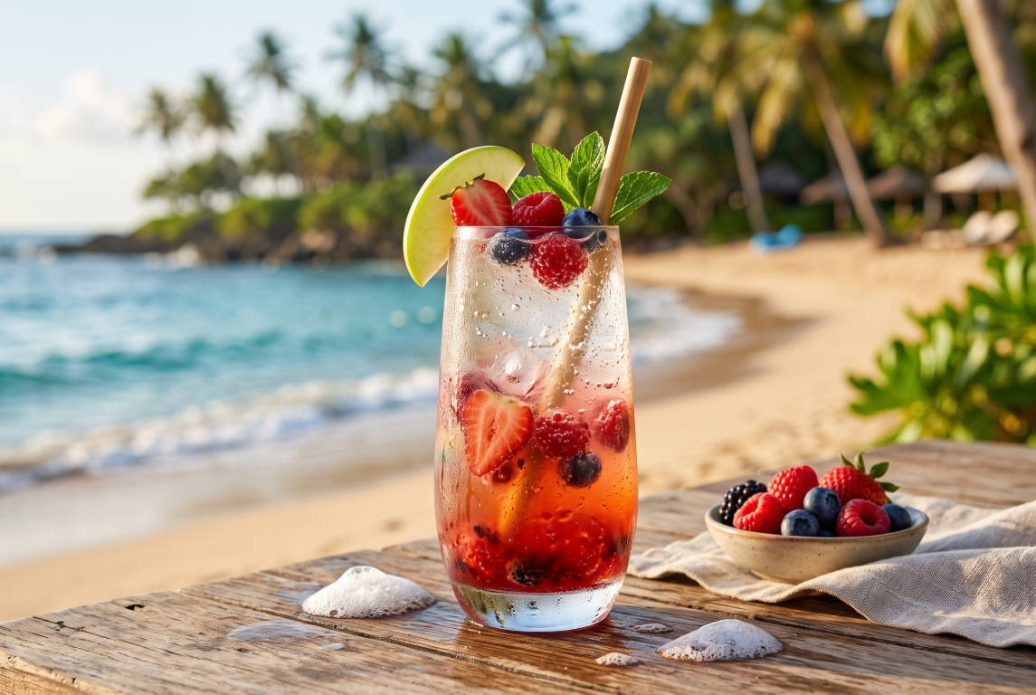 Apple Berry Spritz Recipe