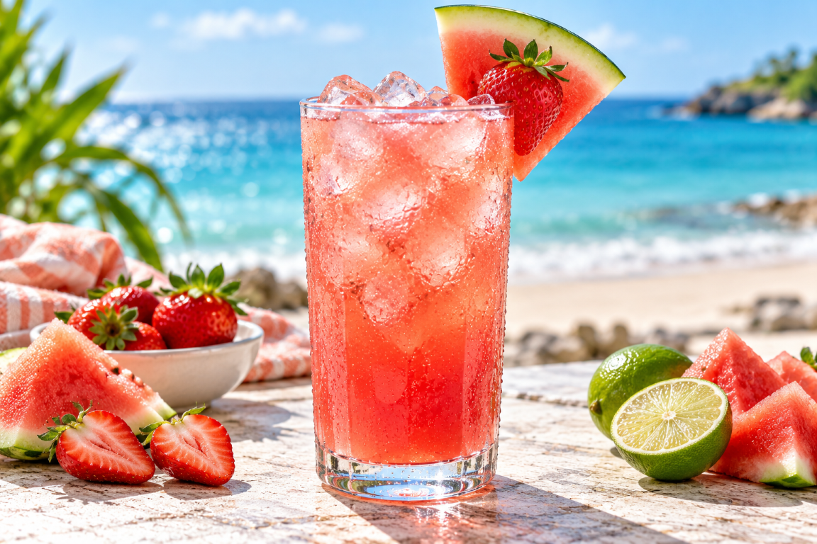 Coral Reef Strawberry Splash
