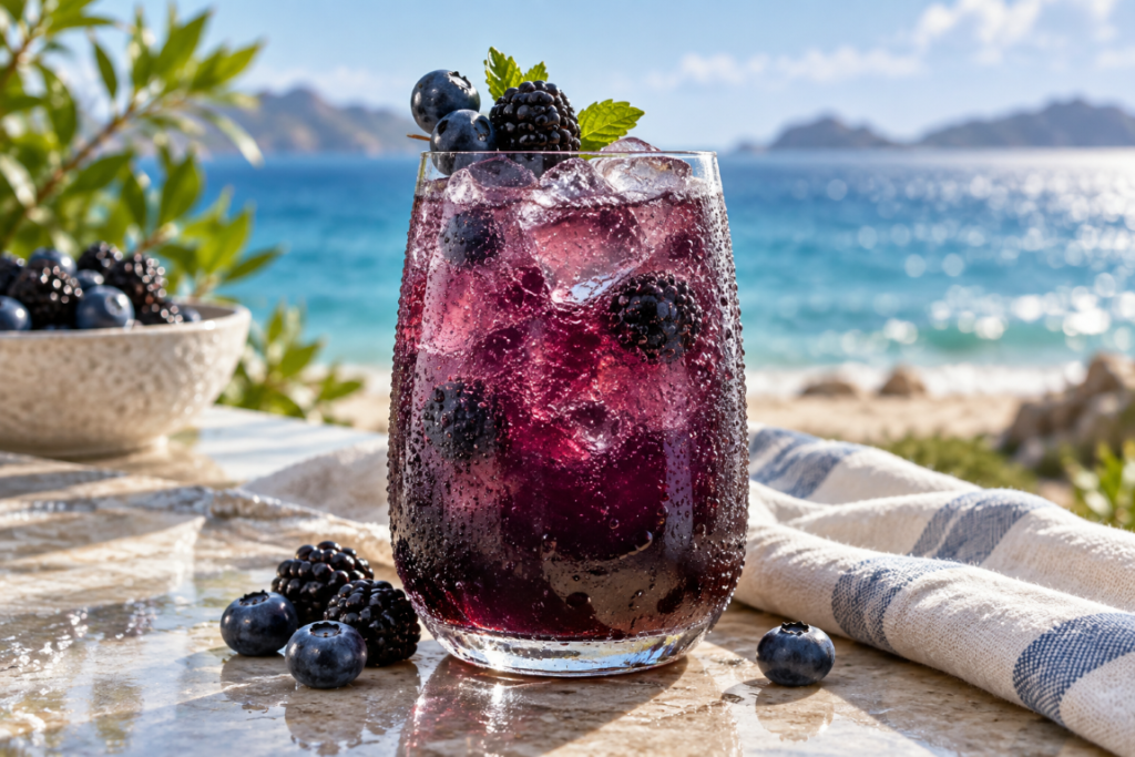 Deep Sea Berry Fizz