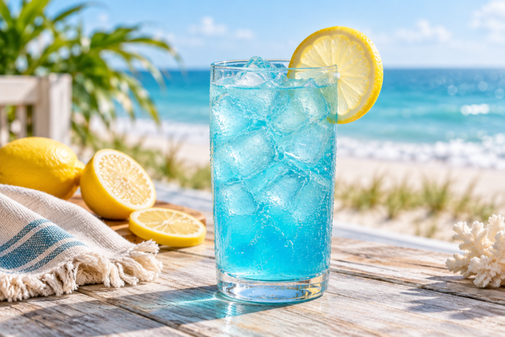 Ocean-Themed Drinks for Kids - Ocean_Blue_Lemonade