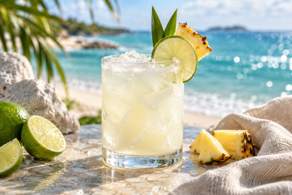 Seafoam Coconut Lime Cooler