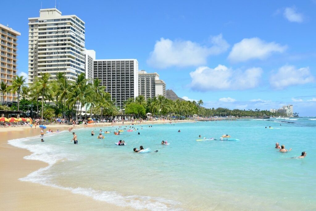 Waikiki Beach Hawaii